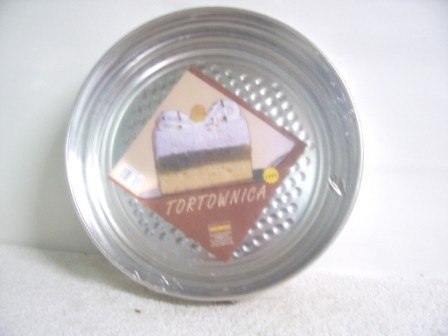 Blacha - tortownica- średnica 28 cm Blacha - tortownica- średnica 28 cm