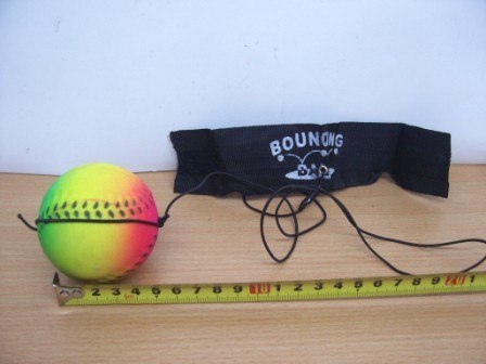 Piłki na gumce 24szt. na nadgarstek | 1330C/1099F Piłki na gumce 24szt. na nadgarstek | 1330C/1099F