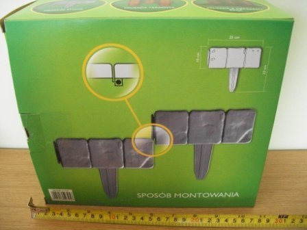 Obrzeże ogrodowe 2,5mb STONE Obrzeże ogrodowe 2,5mb STONE