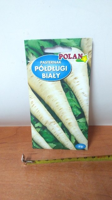 Nasiona PASTERNAK PÓŁDŁUGI BIAŁY 5g Nasiona PASTERNAK PÓŁDŁUGI BIAŁY 5g