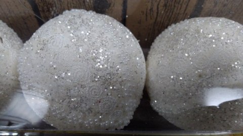 Bombka 3szt. ORNAMENT 10cm | WAD9088 Bombka 3szt. ORNAMENT 10cm | WAD9088