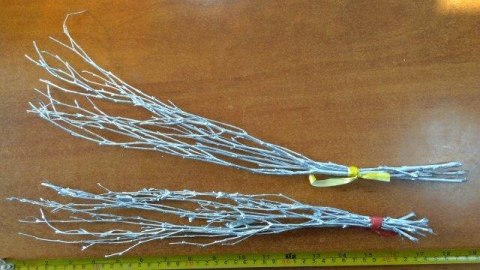 Rózga miotełka od Św. Mikołaja pod choinkę około 50cm Rózga miotełka od Św. Mikołaja pod choinkę około 50cm