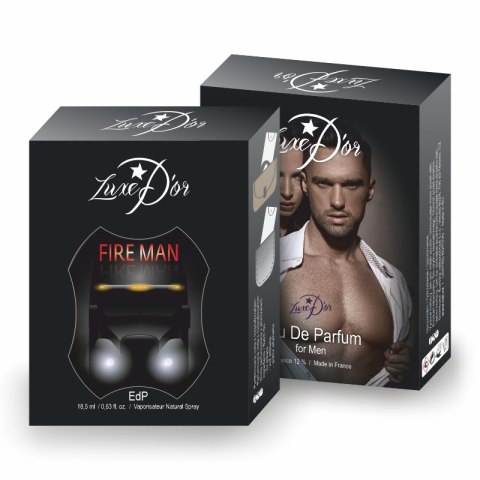 Woda perfumowana z atomizerem 18,5 ml FIRE MAN Woda perfumowana z atomizerem 18,5 ml FIRE MAN