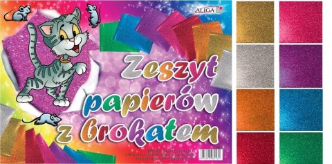 Zeszyt papierów z brokatem B4 | ZB-4 Zeszyt papierów z brokatem B4 | ZB-4
