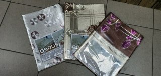 Obrus / cerata metalizowana 3D 120x137cm