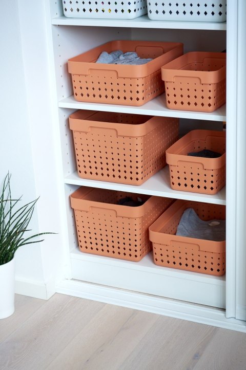 Koszyk na drobiazgi SEOUL XL 21l biały | 6026 Koszyk na drobiazgi SEOUL XL 21l biały | 6026