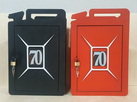 Kanister barek prezent na urodziny 70