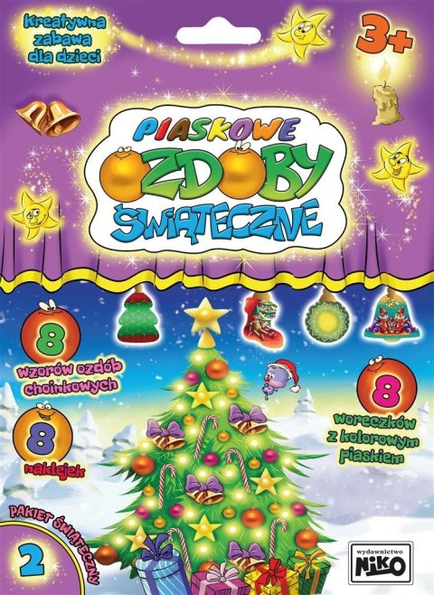 Piaskowe ozdoby świąteczne 2 Choinka Piaskowe ozdoby świąteczne 2 Choinka