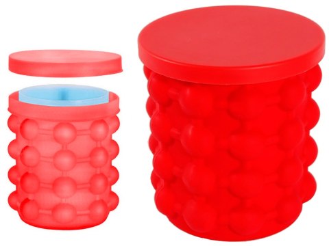 Forma do lodu silikonowa wiaderko kubek kostkarka kostki lodu foremka lód Forma do lodu silikonowa wiaderko kubek kostkarka kostki lodu foremka lód