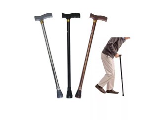 Laska inwalidzka ortopedyczna aluminiowa składana XJ3386