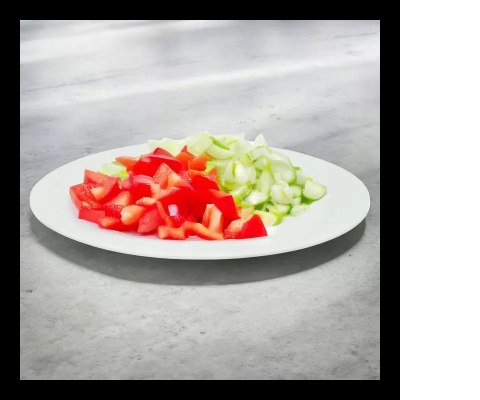 Półmisek 24cm na przekąski talerz do serwowania wędlin podstawka owalny TR-23-045 Półmisek 24cm na przekąski talerz do serwowania wędlin podstawka owalny TR-23-045