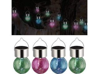Lampa solarna ogrodowa led Crackle Ball sol2561123