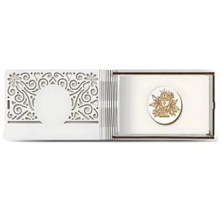 Pudełko na pieniądze banknotówka KOMUNIA - od MATKI CHRZESTNEJ - Ażur 3302A-KOM2B-MC