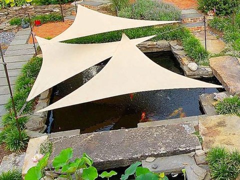 Żagiel przeciwsłoneczny wodoodporny markiza 3 x 3 x 3m 01885_BE