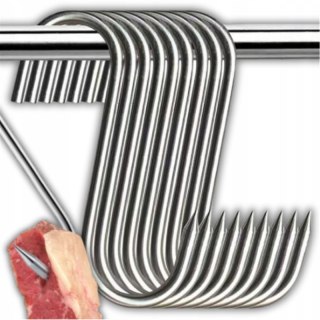 Hak wędliniarski 10szt. do wędzenia 15cm x 3mm XJ5713