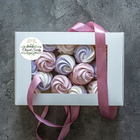 Naklejki 12szt. CHRZEST ŚW cukiernia podziękowanie