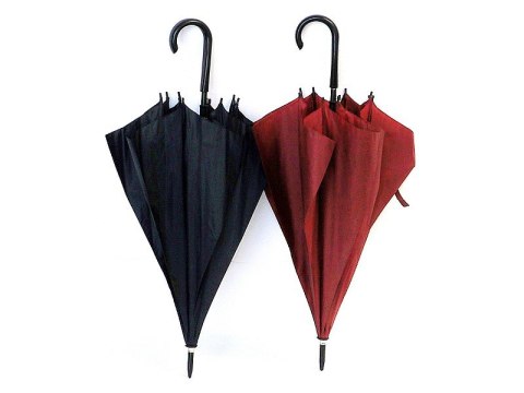 Parasol automatyczny dł.85cm jednokolorowy mix kolorów Parasol automatyczny dł.85cm jednokolorowy mix kolorów