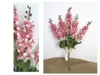 Bukiet 2szt ŁUBIN wys. 58 cm, 5 łodyg (kwiat 21x4 cm) RÓŻÓWO-KREMOWY MZ-032D Bukiet 2szt ŁUBIN wys. 58 cm, 5 łodyg (kwiat 21x4 cm) RÓŻÓWO-KREMOWY MZ-032D