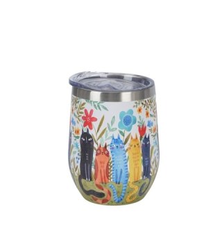 Kubek termiczny Koci Świat KOTY OGRODOWE